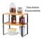 Bamboo Kitchen Cabinet & Counter Shelf Organizer